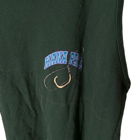 VTG Mahi-mahi Pop Graphic Fishing Tank Top USA XL - Picture 4 of 5